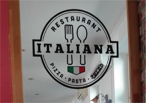 rezané fólie, rezaná reklama rezaná reklama